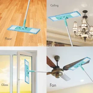 Microfiber Flat Mop - Wet & Dry