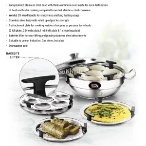 Multi Kadhai With Lid