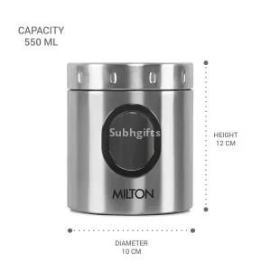 Steel Crispy Storage Jar (Milton)