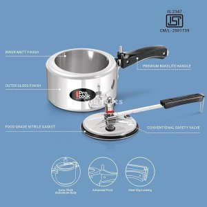 Pressure Cooker Inner Lid Aluminium Induction